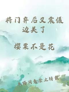 將門棄后又震懾邊關(guān)了