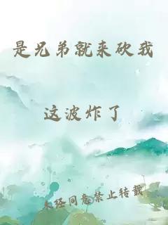 是兄弟就來砍我