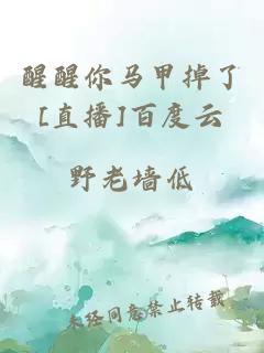 醒醒你馬甲掉了[直播]百度云