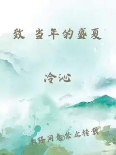 致 當(dāng)年的盛夏