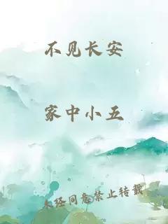 不見(jiàn)長(zhǎng)安